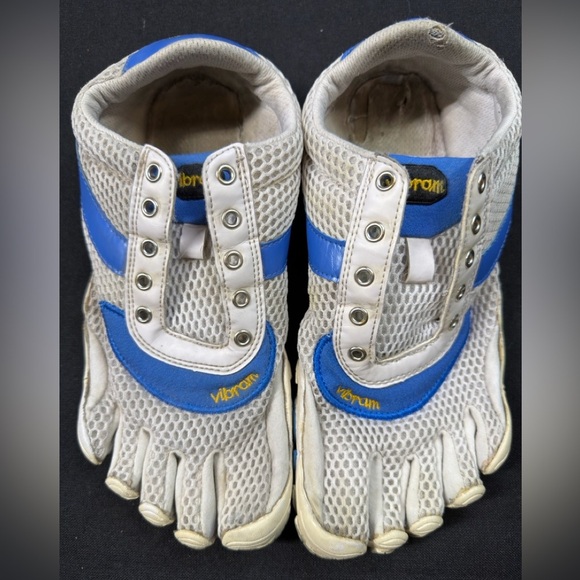Vibram Mens Five Fingers KSO EVO Shoes Blue White EU 42 US 8.5-9. main image 6
